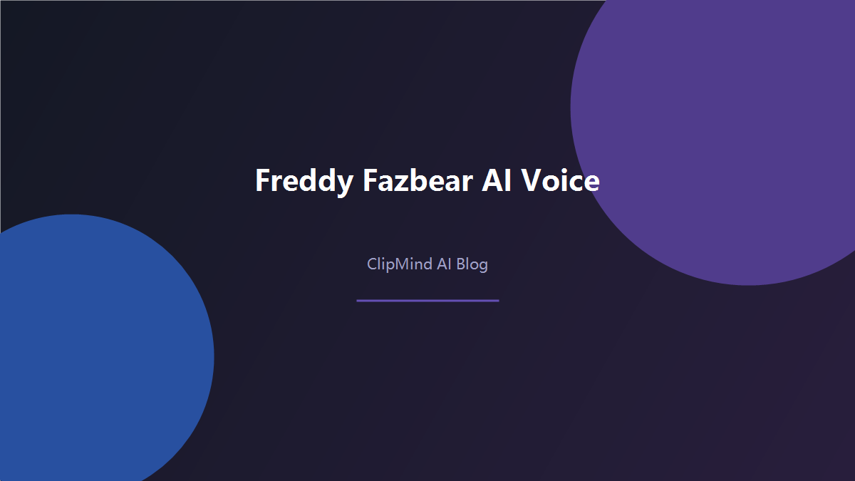 AI voice visualization with dark horror-themed animatronic aesthetic
